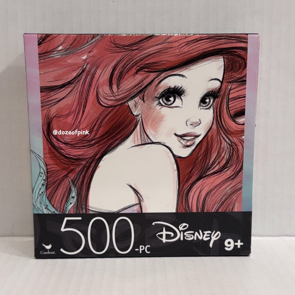 Disney The Little Mermaid Ariel Total Catch 500 Piece Puzzle
